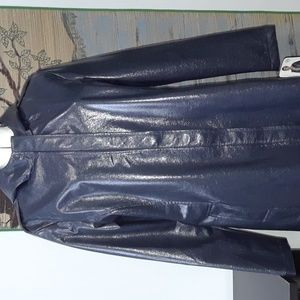 Luc Fontaine raincoat. Montreal Designer